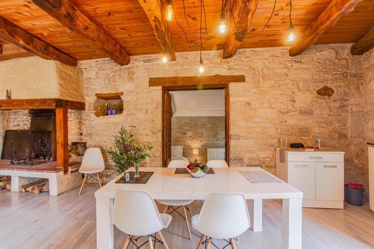 Maison En Pierres Au Coeur Du Village Medieval De Villeneuve Zewnętrze zdjęcie
