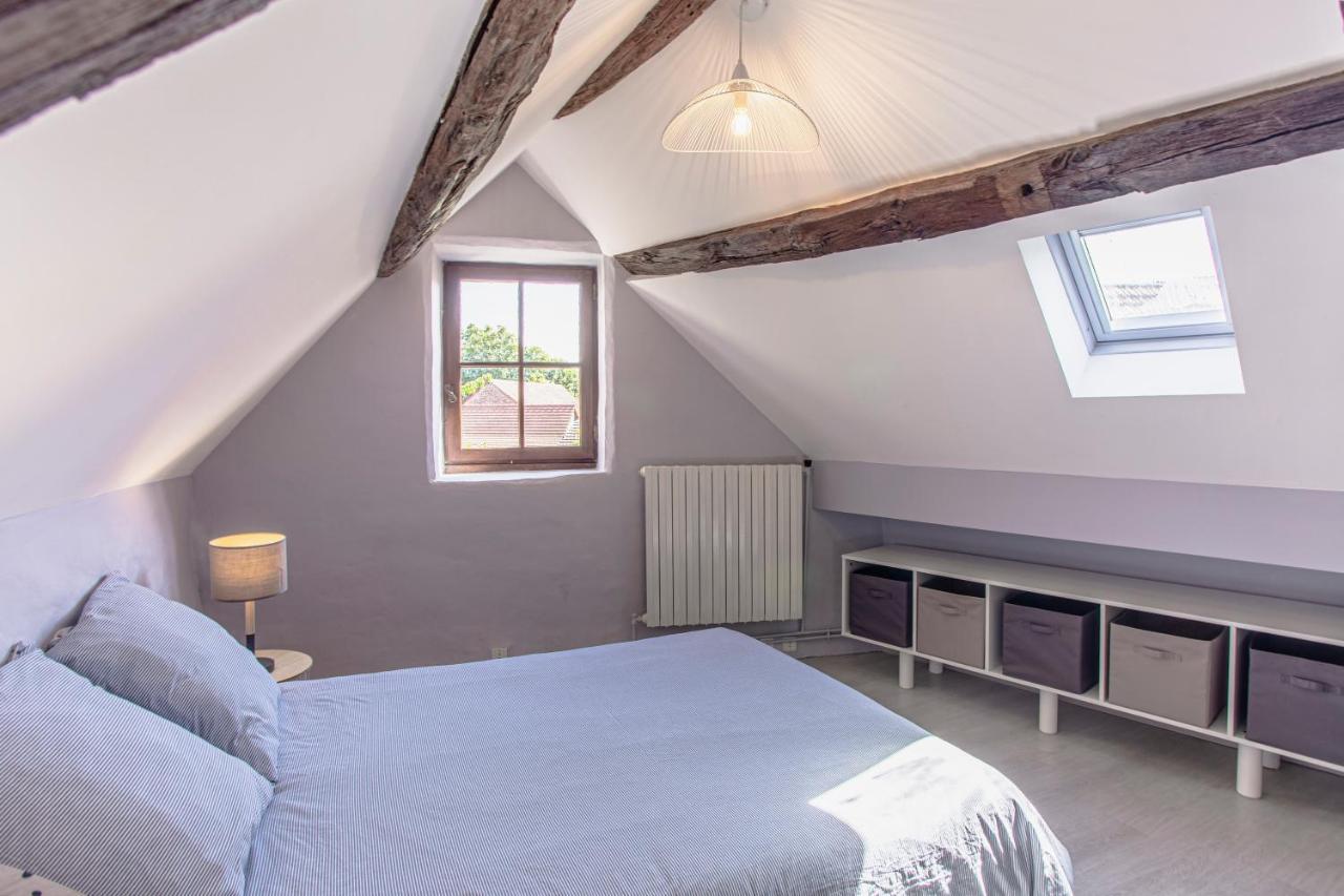 Maison En Pierres Au Coeur Du Village Medieval De Villeneuve Zewnętrze zdjęcie